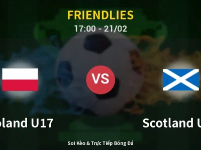 Kết Quả: Poland U17 4-2 Scotland U17 – Highlight & Bàn Thắng | Friendlies