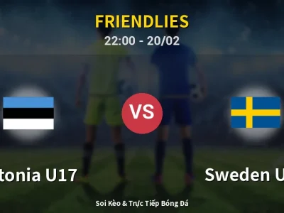 Soi Kèo Estonia U17 vs Sweden U17 – 22:00 20/02 | Nhận Định, Dự Đoán Tỷ Số