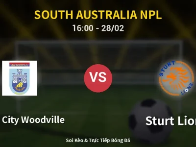 Soi Kèo White City Woodville vs Sturt Lions – 16:00 28/02 | Nhận Định, Dự Đoán Tỷ Số