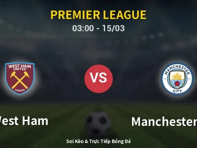 Kết Quả: West Ham 1-1 Manchester City – Highlight & Bàn Thắng | Premier League