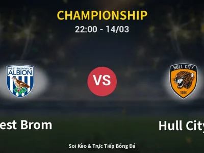 Soi Kèo West Brom vs Hull City – 22:00 14/03 | Nhận Định, Dự Đoán Tỷ Số