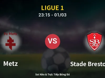 Soi Kèo Metz vs Stade Brestois 29 – 23:15 01/03 | Nhận Định, Dự Đoán Tỷ Số