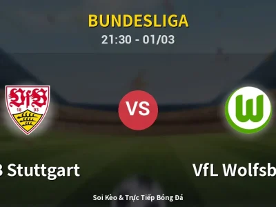 🔴 Trực Tiếp: VfB Stuttgart 3-0 VfL Wolfsburg – Link Xem Bundesliga (Full HD)