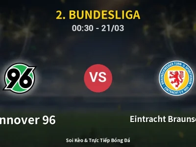 Kết Quả: Hannover 96 1-0 Eintracht Braunschweig – Highlight & Bàn Thắng | 2. Bundesliga