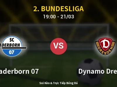 Soi Kèo SC Paderborn 07 vs Dynamo Dresden – 19:00 21/03 | Nhận Định, Dự Đoán Tỷ Số