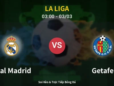 Kết Quả: Real Madrid 0-1 Getafe – Highlight & Bàn Thắng | La Liga
