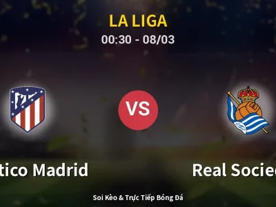 Kết Quả: Atletico Madrid 3-2 Real Sociedad – Highlight & Bàn Thắng | La Liga