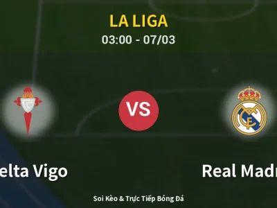 Kết Quả: Celta Vigo 1-2 Real Madrid – Highlight & Bàn Thắng | La Liga