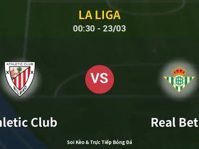 Kết Quả: Athletic Club 2-1 Real Betis – Highlight & Bàn Thắng | La Liga