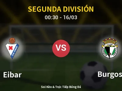 Kết Quả: Eibar 0-0 Burgos – Highlight & Bàn Thắng | Segunda División