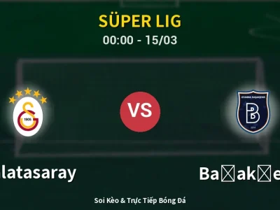 Kết Quả: Galatasaray 3-0 Başakşehir – Highlight & Bàn Thắng | Süper Lig