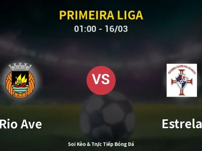 Kết Quả: Rio Ave 2-1 Estrela – Highlight & Bàn Thắng | Primeira Liga