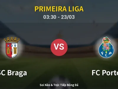 Kết Quả: SC Braga 1-2 FC Porto – Highlight & Bàn Thắng | Primeira Liga