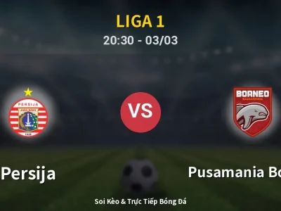 Kết Quả: Persija 2-2 Pusamania Borneo – Highlight & Bàn Thắng | Liga 1