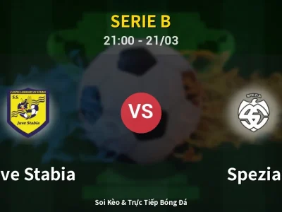 🔴 Trực Tiếp: Juve Stabia 0-0 Spezia – Link Xem Serie B (Full HD)