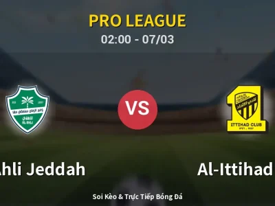 Kết Quả: Al-Ahli Jeddah 3-1 Al-Ittihad FC – Highlight & Bàn Thắng | Pro League