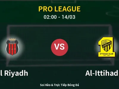 Kết Quả: Al Riyadh 3-1 Al-Ittihad FC – Highlight & Bàn Thắng | Pro League