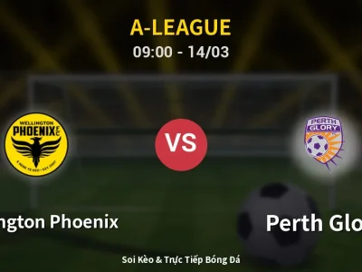 🔴 Trực Tiếp: Wellington Phoenix 0-0 Perth Glory – Link Xem A-League (Full HD)