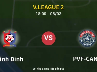 Kết Quả: Binh Dinh 2-0 PVF-CAND – Highlight & Bàn Thắng | V.League 2
