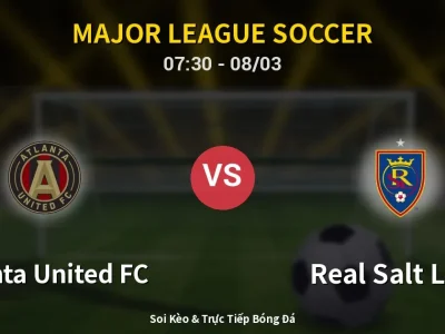 Kết Quả: Atlanta United FC 2-3 Real Salt Lake – Highlight & Bàn Thắng | Major League Soccer