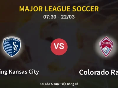 🔴 Trực Tiếp: Sporting Kansas City 1-2 Colorado Rapids – Link Xem Major League Soccer (Full HD)