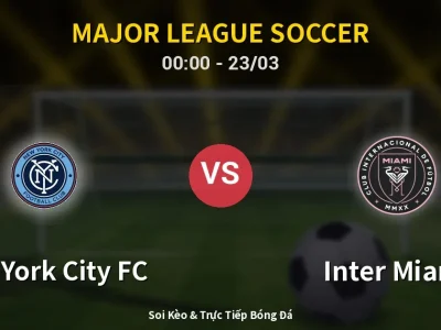 Kết Quả: New York City FC 2-3 Inter Miami – Highlight & Bàn Thắng | Major League Soccer