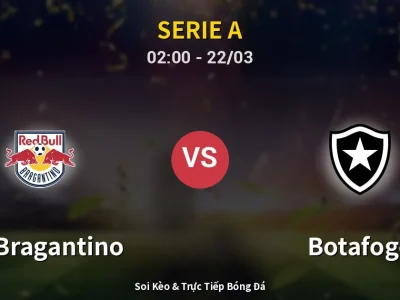 🔴 Trực Tiếp: RB Bragantino 1-1 Botafogo – Link Xem Serie A (Full HD)