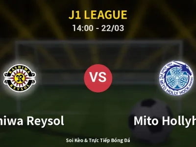 Soi Kèo Kashiwa Reysol vs Mito Hollyhock – 14:00 22/03 | Nhận Định, Dự Đoán Tỷ Số
