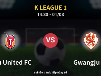 Kết Quả: Jeju United FC 0-0 Gwangju FC – Highlight & Bàn Thắng | K League 1