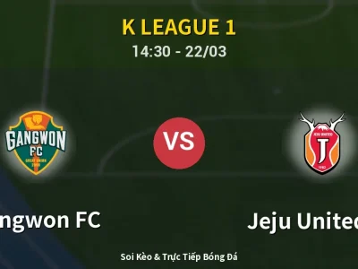 Kết Quả: Gangwon FC 1-1 Jeju United FC – Highlight & Bàn Thắng | K League 1