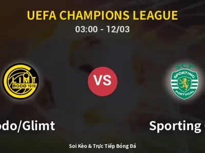 Kết Quả: Bodo/Glimt 3-0 Sporting CP – Highlight & Bàn Thắng | UEFA Champions League