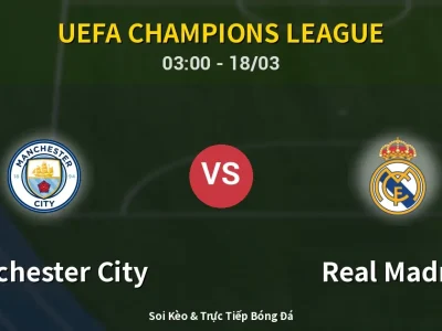 Kết Quả: Manchester City 1-2 Real Madrid – Highlight & Bàn Thắng | UEFA Champions League