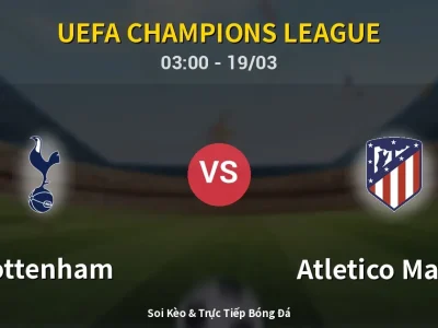 Kết Quả: Tottenham 3-2 Atletico Madrid – Highlight & Bàn Thắng | UEFA Champions League