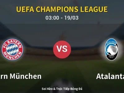Kết Quả: Bayern München 4-1 Atalanta – Highlight & Bàn Thắng | UEFA Champions League