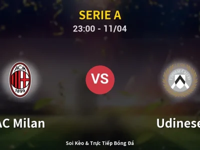 Soi Kèo AC Milan vs Udinese – 23:00 11/04 | Nhận Định, Dự Đoán Tỷ Số