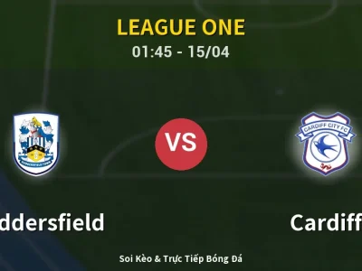 Kết Quả: Huddersfield 1-1 Cardiff – Highlight & Bàn Thắng | League One