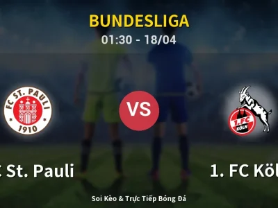 Soi Kèo FC St. Pauli vs 1. FC Köln – 01:30 18/04 | Nhận Định, Dự Đoán Tỷ Số