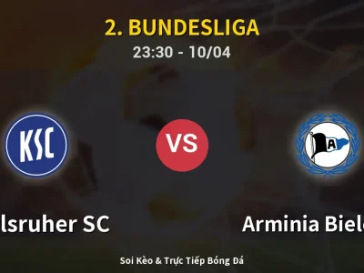 Soi Kèo Karlsruher SC vs Arminia Bielefeld – 23:30 10/04 | Nhận Định, Dự Đoán Tỷ Số