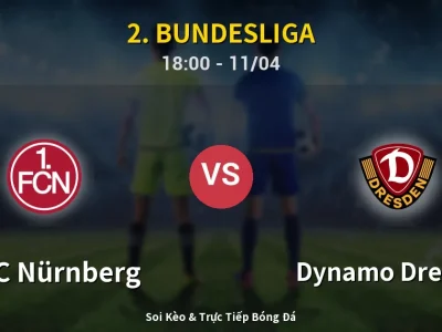 Soi Kèo 1. FC Nürnberg vs Dynamo Dresden – 18:00 11/04 | Nhận Định, Dự Đoán Tỷ Số