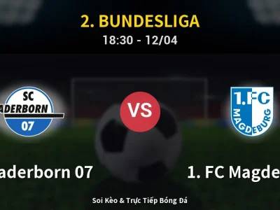 🔴 Trực Tiếp: SC Paderborn 07 3-2 1. FC Magdeburg – Link Xem 2. Bundesliga (Full HD)