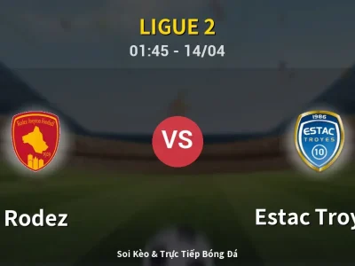 Kết Quả: Rodez 2-1 Estac Troyes – Highlight & Bàn Thắng | Ligue 2