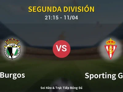 Soi Kèo Burgos vs Sporting Gijon – 21:15 11/04 | Nhận Định, Dự Đoán Tỷ Số