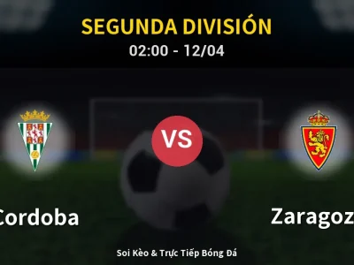 Kết Quả: Cordoba 1-0 Zaragoza – Highlight & Bàn Thắng | Segunda División