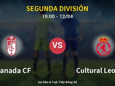 🔴 Trực Tiếp: Granada CF 1-0 Cultural Leonesa – Link Xem Segunda División (Full HD)