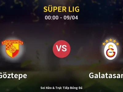 Kết Quả: Göztepe 1-3 Galatasaray – Highlight & Bàn Thắng | Süper Lig
