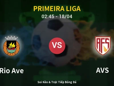 Soi Kèo Rio Ave vs AVS – 02:45 18/04 | Nhận Định, Dự Đoán Tỷ Số
