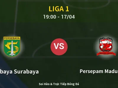 Kết Quả: Persebaya Surabaya 1-2 Persepam Madura Utd – Highlight & Bàn Thắng | Liga 1