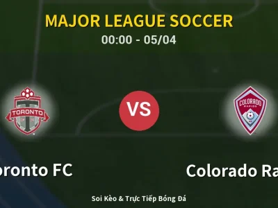 Kết Quả: Toronto FC 3-2 Colorado Rapids – Highlight & Bàn Thắng | Major League Soccer