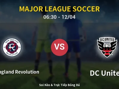 Kết Quả: New England Revolution 1-0 DC United – Highlight & Bàn Thắng | Major League Soccer