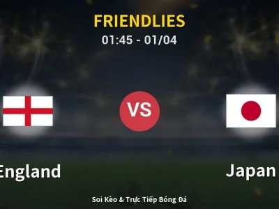 Kết Quả: England 0-1 Japan – Highlight & Bàn Thắng | Friendlies